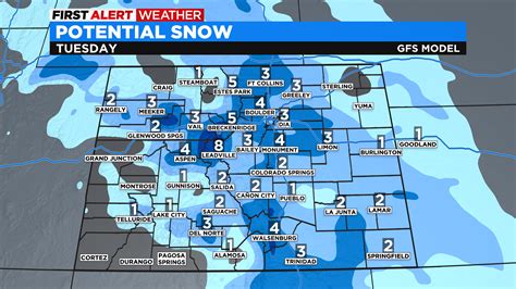 Colorado Weather: Next Round Of Cold And Snow Expected On Tuesday - CBS ...