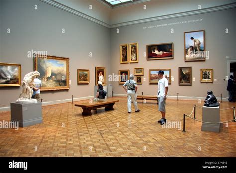 Paintings at Art Institute of Chicago Stock Photo - Alamy