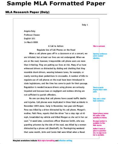 FREE 7+ Sample Cover Page for Research Paper Templates in Word, PDF