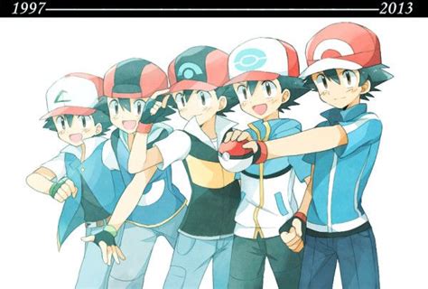 Ash ketchum, Ash and Evolution on Pinterest