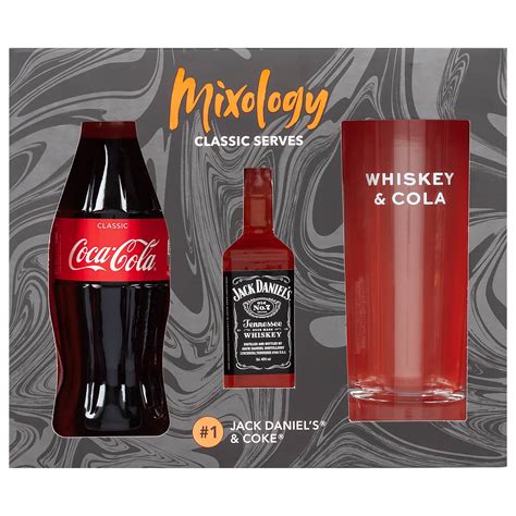 Mixology Classic Serves Jack Daniel's & Coke Gift Set - B&M