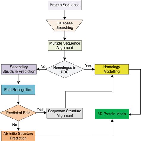 Decision-making chart for protein structure prediction method | Download Scientific Diagram