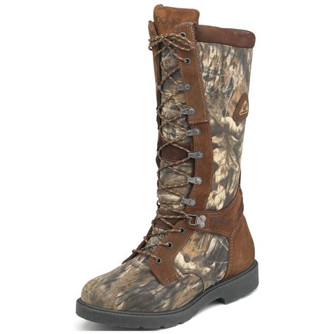 Women's Rocky® 4500 LowCountry™ 15" Snake Boots - 134040, Hunting Boots at Sportsman's Guide