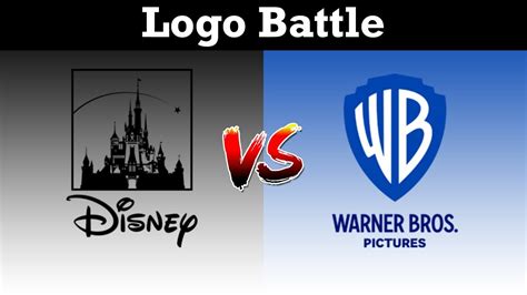 Walt Disney Pictures vs Warner Bros. Pictures - Logo Battle - YouTube