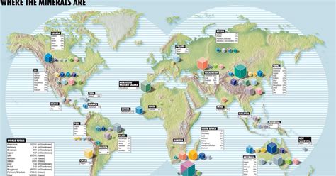 Maximizing Progress: Where The Minerals Are ~ Global Maps of Wealth