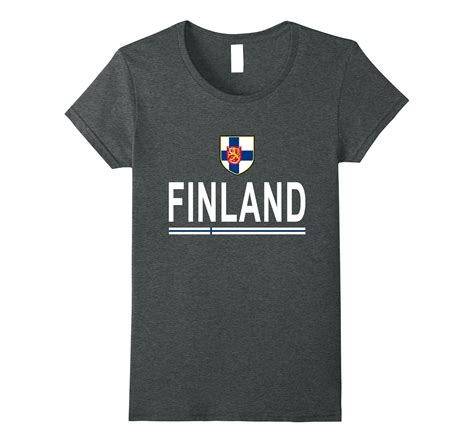 Finland Soccer T-Shirt – Finnish, Finn Retro Football Jersey