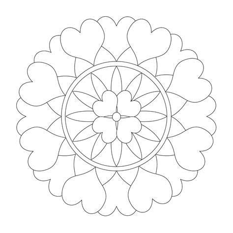 Free Printable Mandala Coloring Pages For Adults - Best Coloring Pages ...