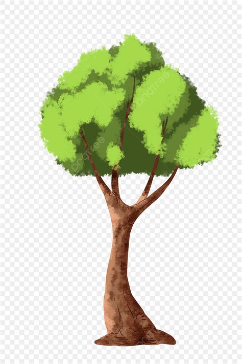 Big Plant PNG Picture, Big Tree Plant Cartoon Green Plant, Green Plants, Big Trees, Plants PNG ...