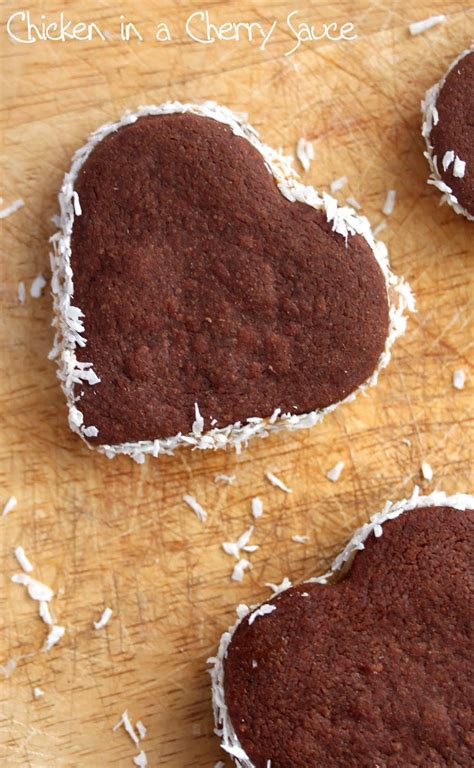 Chicken in a Cherry Sauce: Chocolate Argentine Alfajores for Valentine's Day