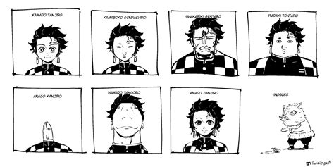 The many faces of Tanjiro. | Demon Slayer: Kimetsu no Yaiba | Know Your ...