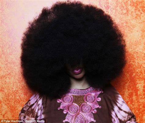 Aevin Dugas: Woman has the world¿s biggest natural afro | Daily Mail Online