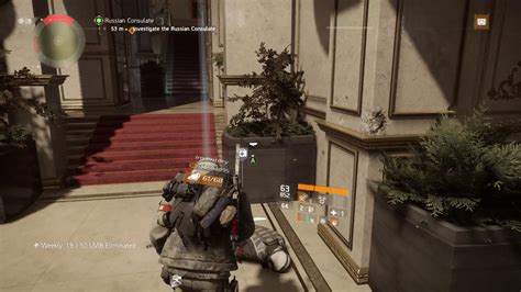 The Division LMB outfit Russian Consulate Challenging - YouTube