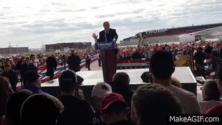 Secret Service Scrambles as Man Attempts to Rush Stage at Trump Rally on Make a GIF