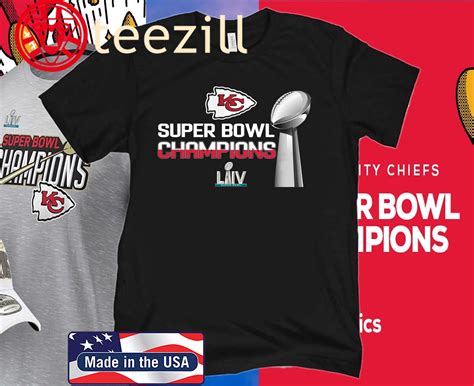 Super Bowl Champions Kansas City Chiefs 2020 TShirt - teezill