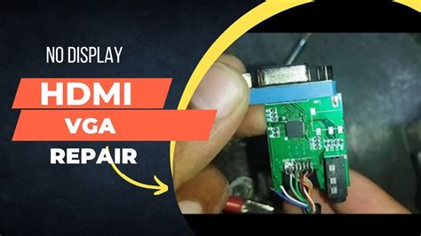 HDMI to VGA Cable repair | #hdmi #vga #fix #repair #diy #shorts #trending #vira #home #life # ...