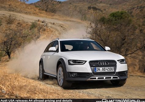 Audi USA releases A4 allroad pricing and details - QuattroWorld