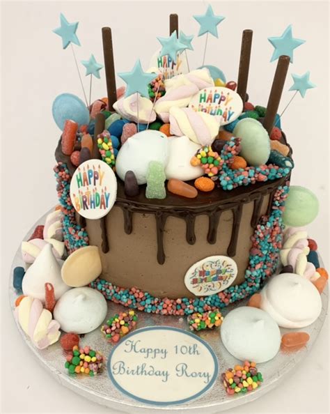 Kids Birthday Chocolate Drip cake | Danes Bakery