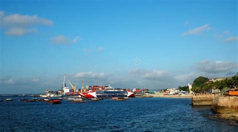 The Port of Zanzibar, Tanzania Editorial Photography - Image of ...