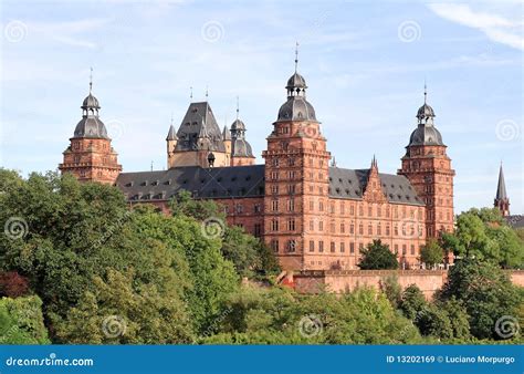 Johannisburg Castle In Aschaffenburg, Germany Royalty Free Stock Images ...