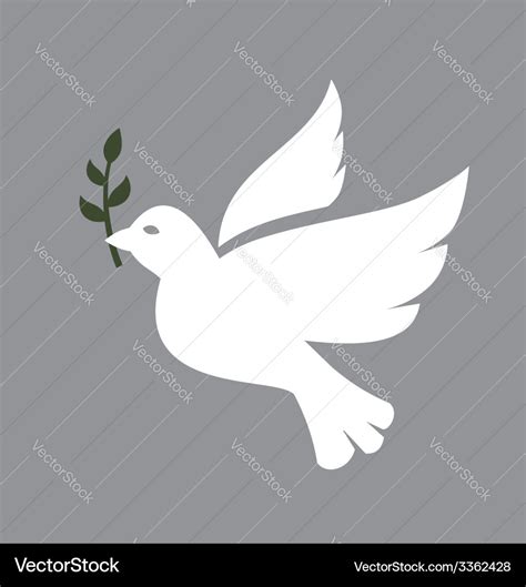 Dove icon Royalty Free Vector Image - VectorStock