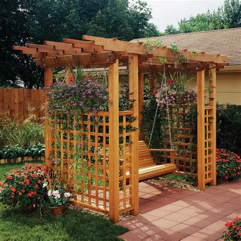 Garden Arbor Getaway Woodworking Plan from WOOD Magazine