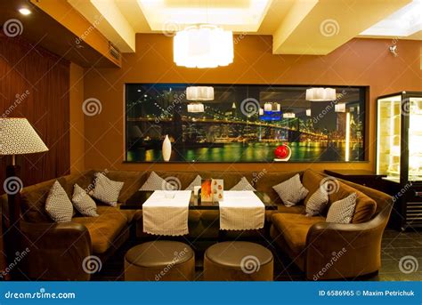 Interior of Coffee Restaurant Stock Image - Image of seat, classic: 6586965