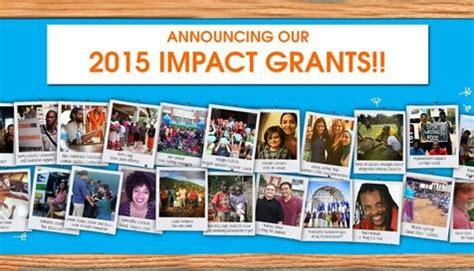 The Pollination Project Impact Grant Award Winner 2015. https://thepollinationproject.org ...