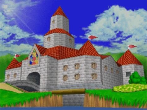 Peach's Castle (Super Mario 64 DS) by Banjo2015 on DeviantArt