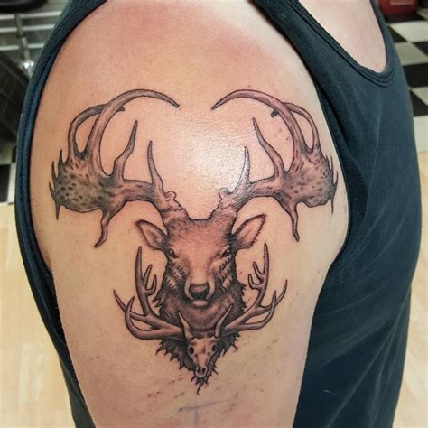 21+ Deer Antler Tattoo Designs, Ideas | Design Trends - Premium PSD ...