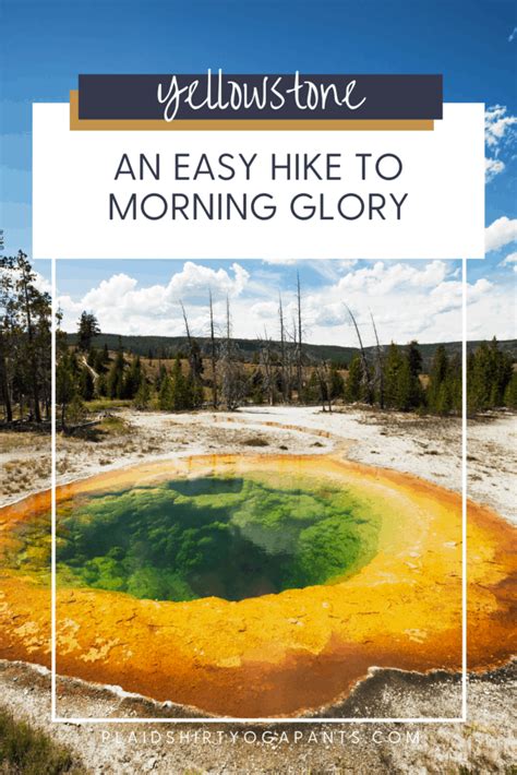 Day Hike to Morning Glory Pool in Yellowstone National Park | National ...