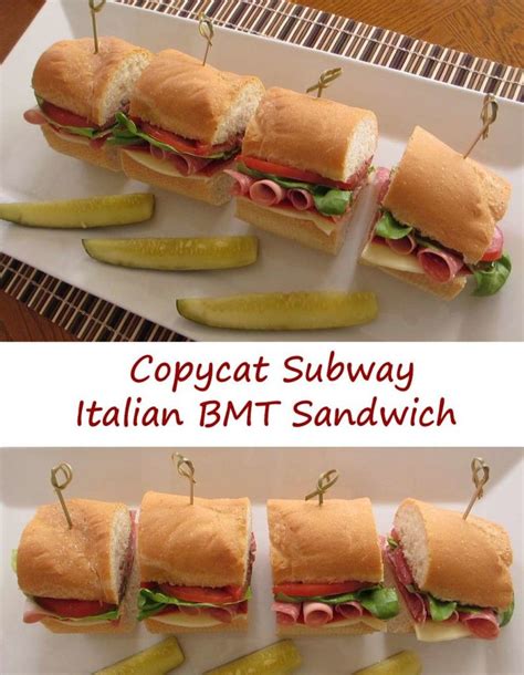 subway italian bmt ingredients