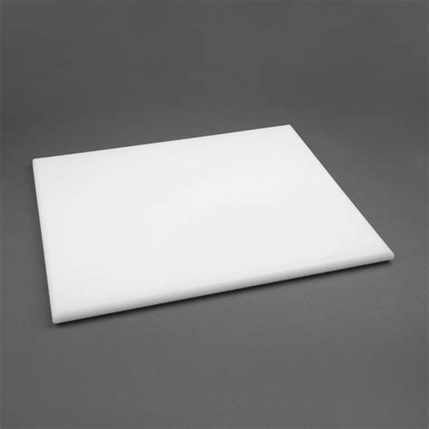 Hygiplas Extra Thick High Density Chopping Board White - 600x450x25mm - J044 - Nisbets