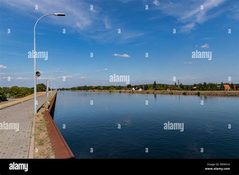 Magdeburg Water Bridge Stock Photo - Alamy