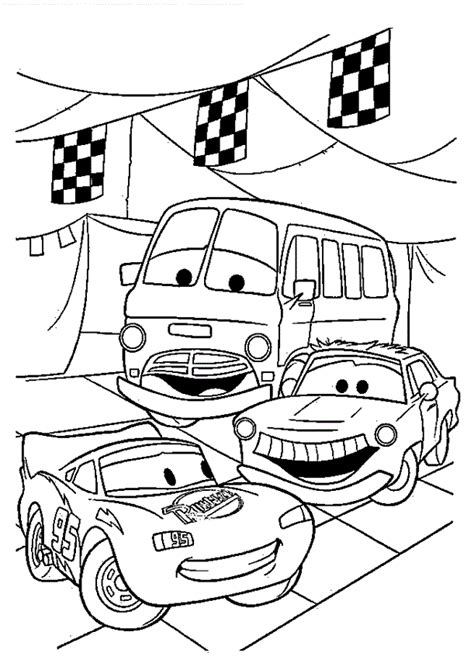 Free Printable Lightning McQueen Coloring Pages for Kids - Best ...