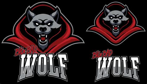 Big Bad Wolf Mascot 22464494 Vector Art at Vecteezy