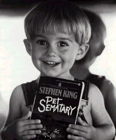 (Miko Hughes) Gage Creed with a copy of Pet Sematary! | Film: Stephen King | Best horror movies ...