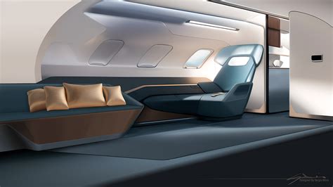 Bombardier - Business Jet Interior Design VLJ on Behance