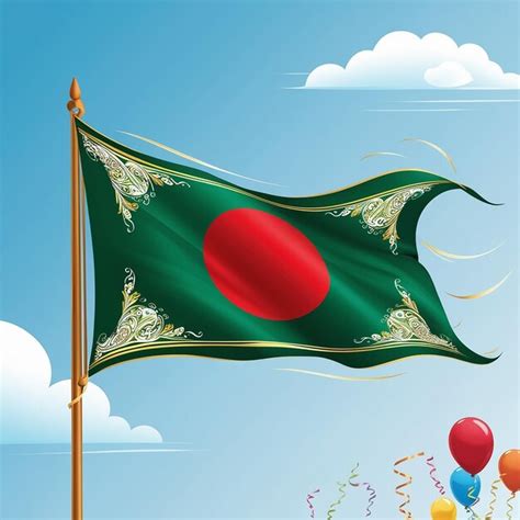 Bangladesh flag for bd national day celebration | Premium AI-generated ...