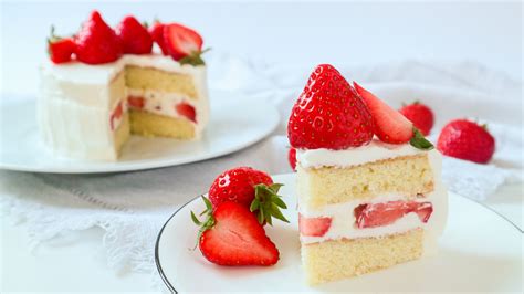 Japanese Strawberry Shortcake 日式草莓奶油蛋糕 | namethedish