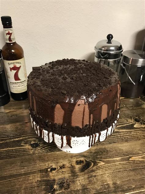 [homemade] Black Forest Oreo cake : food