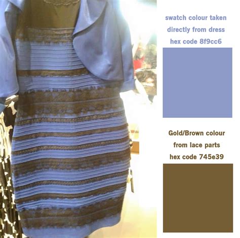 Color Hex Codes | #TheDress / What Color Is This Dress? | Know Your Meme