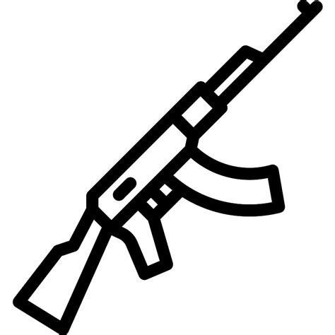 Rifle Gun Monocolor SVG Vectors and Icons - SVG Repo