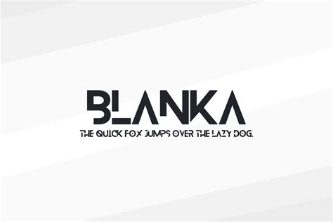 Blanka Font - Download Free - JustFreeFonts.com