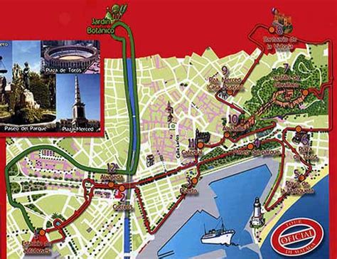 Malaga Open Top City Sightseeing bus