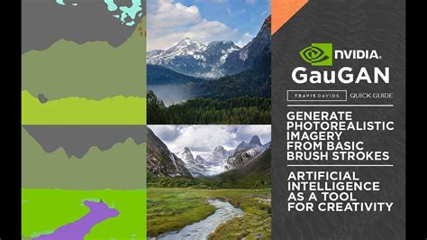 Nvidia GauGAN - Generate Photorealistic Imagery From Basic Brush ...