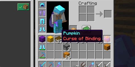 Minecraft: Curse of Binding Enchantment Explained