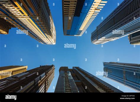 High rise buildings and streets in Dubai, UAE Stock Photo - Alamy