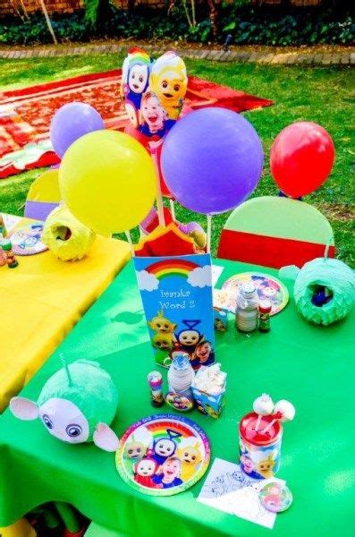 Teletubbies Party | Kids themed birthday parties, 2nd birthday parties, Party themes