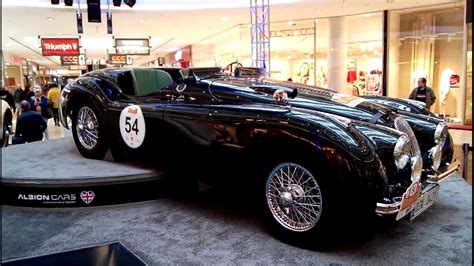 Jaguar XK 120 OTS racing - YouTube