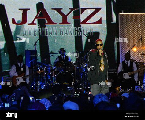 Jay-Z performs in concert in Brooklyn to promote his album 'American ...